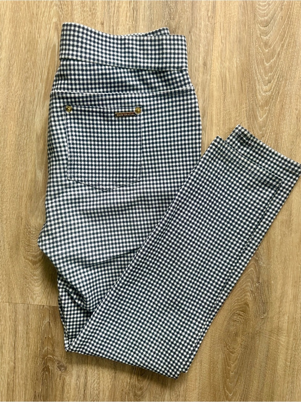 Michael Kors Navy & White Pants